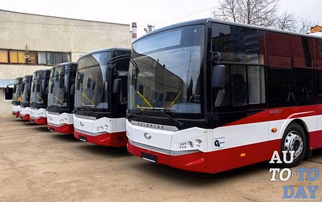 Ивано-Франковск получил партию из 12 современных турецких автобусов Guleryur