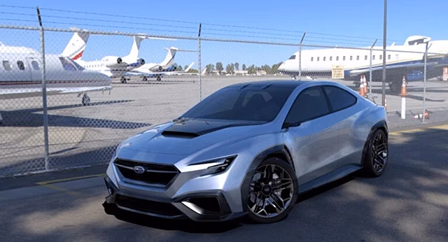 Представлены рендерные изображения Subaru Impreza WRX