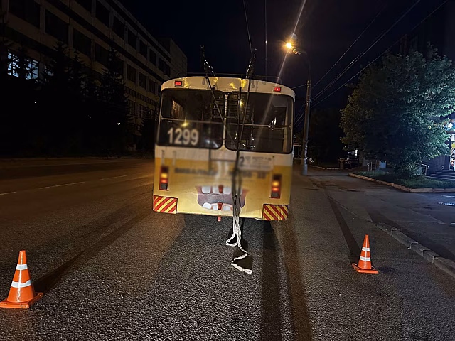 В Ижевске троллейбус сбил пешехода