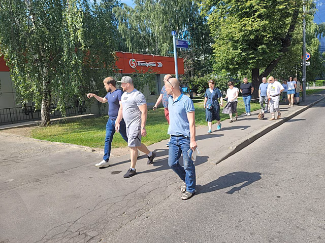 Завершился традиционный субботний обход территории совместно с активными жителями и представителями коммунальных служб района Преображенское
