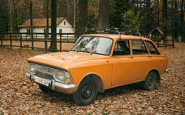 Как ездили осенью советские автолюбители