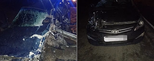 Три человека пострадали в тройном ДТП на трассе под Рязанью