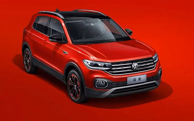 В Россию по параимпорту привезли новый кроссовер Volkswagen