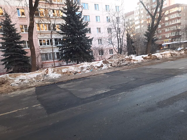 Огромную яму на Полтавской улице устранили после месячного ремонта