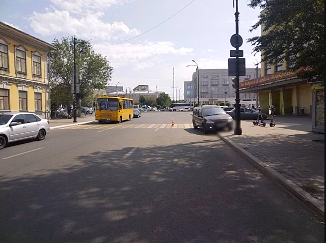 В Оренбурге на ул. Терешковой на пешеходном переходе сбили женщину