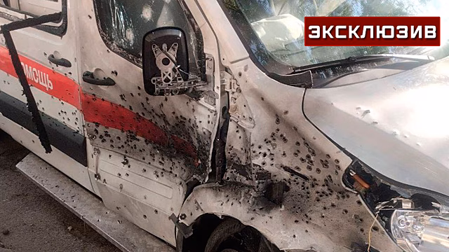 Два человека пострадали в результате обстрела скорой в Херсонской области