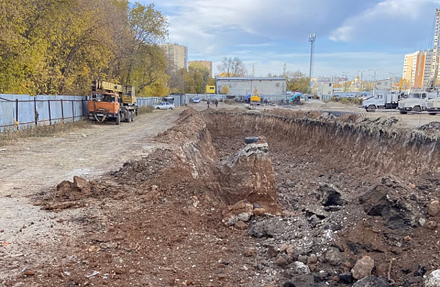 В Самаре на Московском шоссе началось строительство жилого комплекса из четырёх высоток