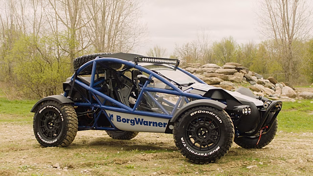 BorgWarner превратил Ariel Nomad в электромобиль