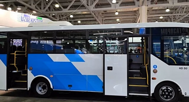 В Узбекистане выпустили неплохой автобус Isuzu Saz HD 50, который дешевле ПАЗов в России