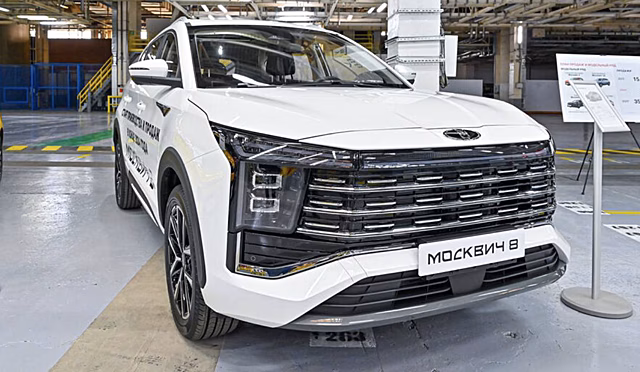 Автозавод «Москвич» представил новую модель кроссовера