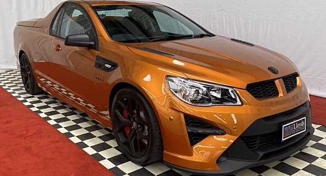 В Австралии выставили на торги редчайший маслкар Holden HSV GTSR W1 Maloo Ute