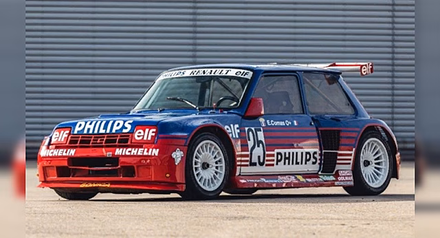 На торги выставили самый экстремальный заводской спорткар Renault 5 Turbo