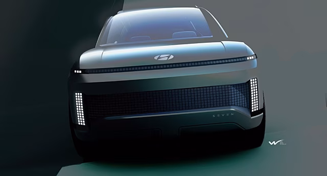 Марка Hyundai представила в США концепт электрического кроссовера Hyundai Seven в 2021 году