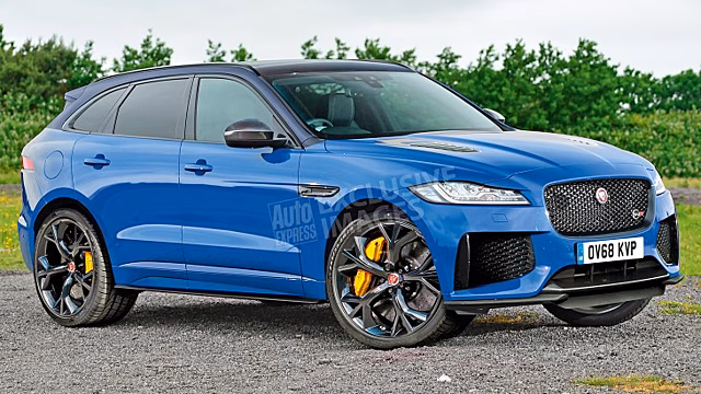 «Заряженный» Jaguar F-Pace SVR: новые подробности