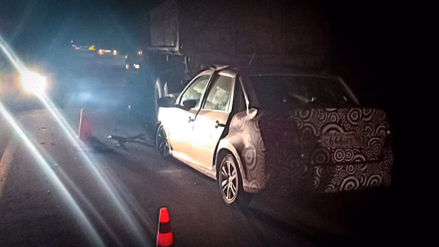 Засекреченная Lada попала в страшное ДТП