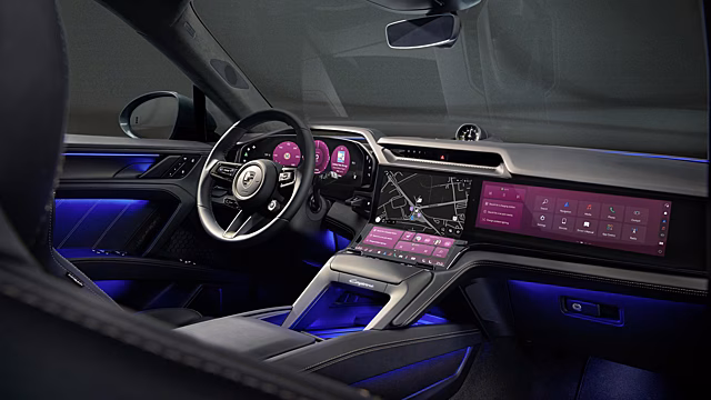 Рассекречен салон электрического Porsche Cayenne: что уникального и интересного в интерьере