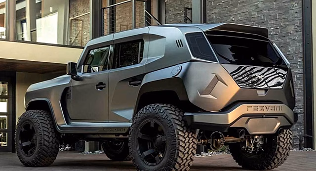 Rezvani Tank — внедорожник за 54 млн рублей