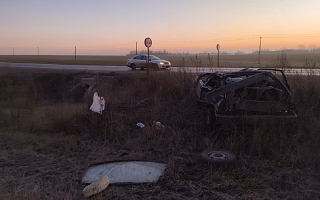 В Скопинском районе 53-летний водитель ВАЗ-2108 погиб в ДТП