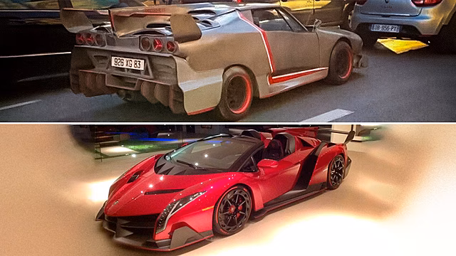 Найдена худшая в мире реплика гиперкара Lamborghini Veneno