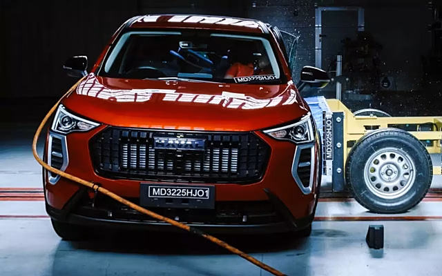 Базовая версия кроссовера Haval Jolion прошла краш-тест по методике Global NCAP