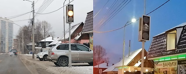На перекрестке Старо-Деповской и переулка Путевого в Томске появился светофор