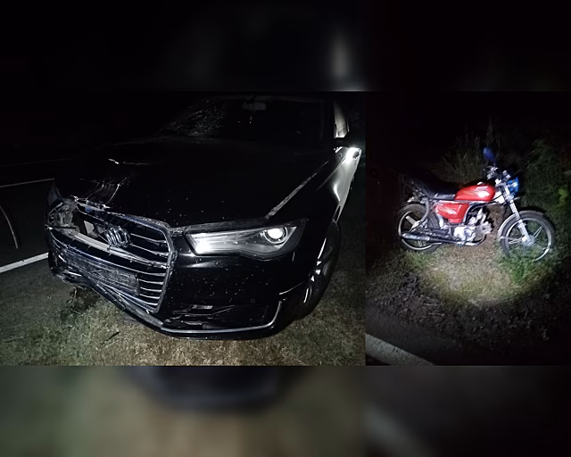 Смертельное ДТП: ростовчанин на Audi на полной скорости врезался в мопед