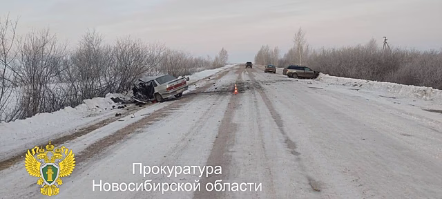 Трое подростков попали в больницу после автоаварии на новосибирской трассе