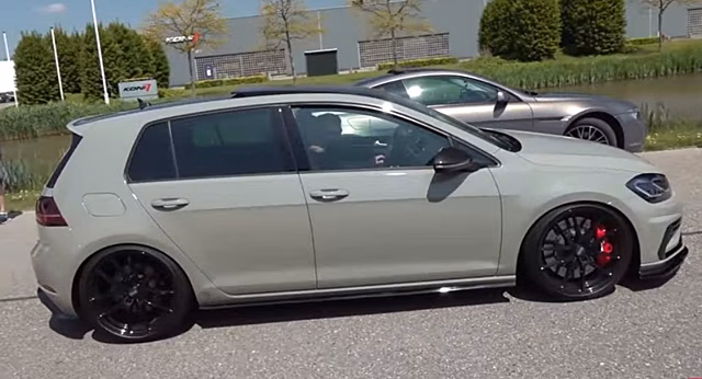 VW Golf R Mk7.5 с двигателем Audi RS3 имеет 800 л.с. и звучит брутально