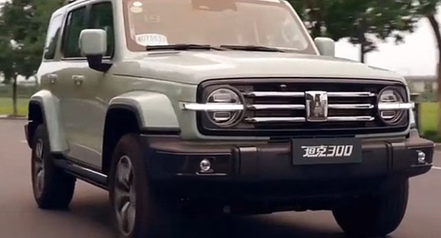 Great Wall выпустит конкурента Mercedes AMG G-Class в лице CyberTank 300