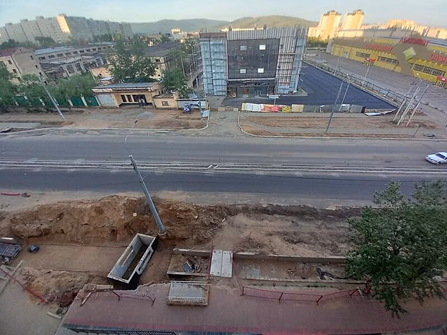 Мэрия Читы объяснила причину уничтожения деревьев на улице Новобульварная