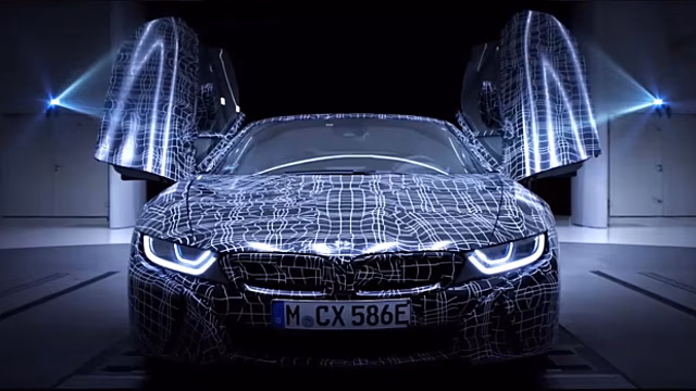 BMW i8 Roadster выйдет в 2018 году: первый тизер воодушевляет