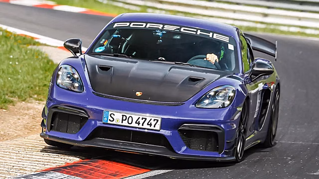 Комплект Manthey&amp;#039;s Porsche Cayman GT4 RS сокращает время на нюрбуринге на 6,1 секунды