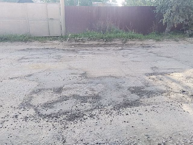Очевидцы о дороге в Каштак: «едешь, как на танке»