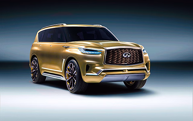 Infiniti QX80 получит новую внешность