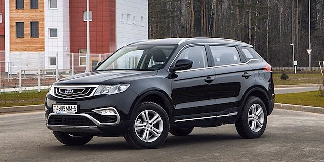 Geely представила в РФ конкурента Sportage и Tucson