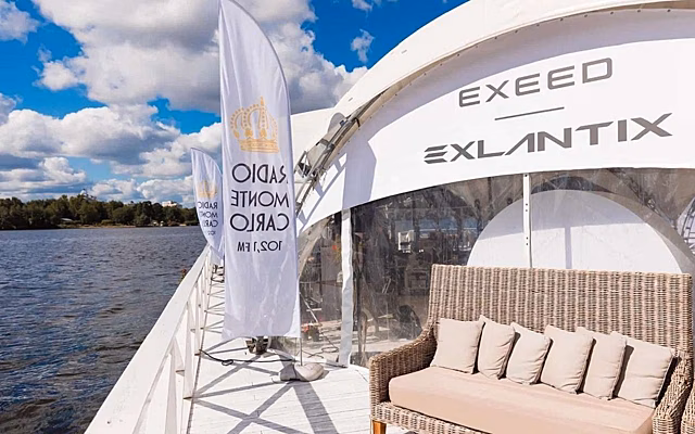 Exeed Exlantix ET идеально вписался в атмосферу регаты RADIO MONTE CARLO