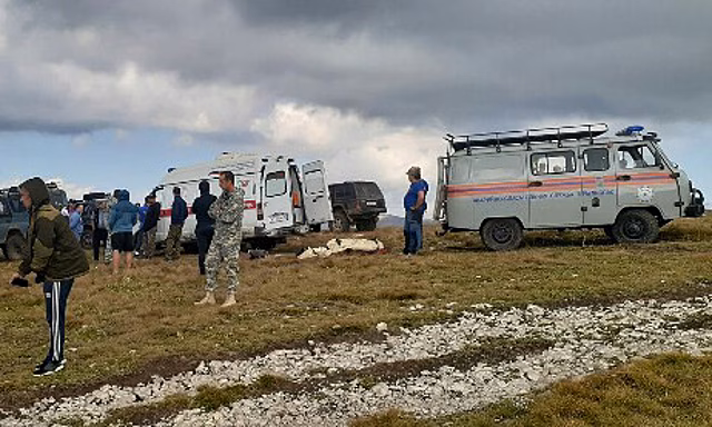 Трагедия в Крыму: россияне сорвались в ущелье
