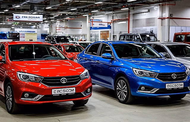 Lada держит удар: кто вошел в тройку лидеров авторынка России