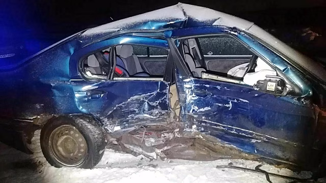          На Южном обходе водитель на «Ниссане» въехал во встречную «Ниву»       