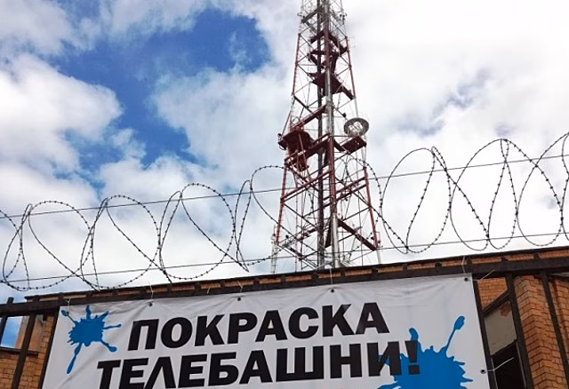 Нижегородцев предупреждают о возможном разлете свежей краски с телебашни