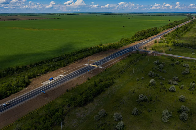 В Самарской области досрочно завершен капремонт региональной трассы