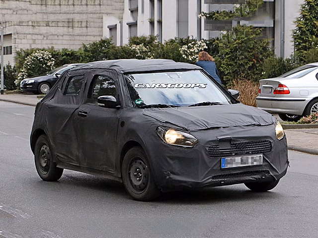Suzuki начала тесты нового Swift