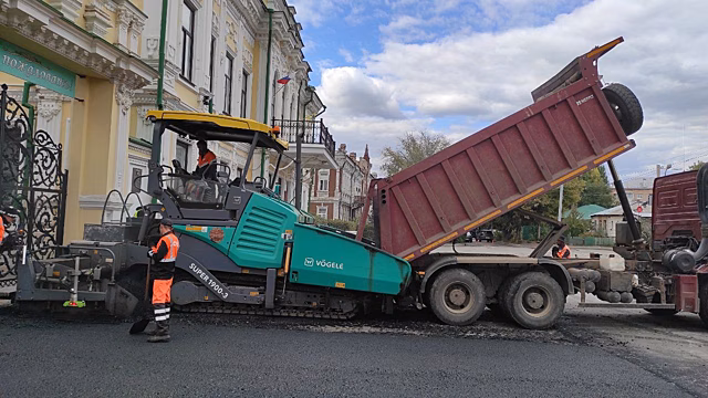 В Оренбурге завершается ремонт улицы Пионерской