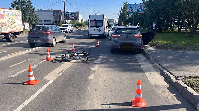 Пешехода сбили на ул. Конева в Вологде
