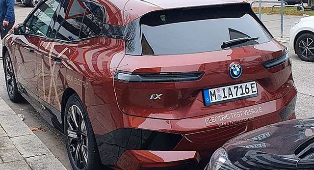 Опубликованы «живые» фото кроссовера BMW iX