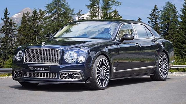 Mansory добавило стиля и мощности седану Bentley Mulsanne