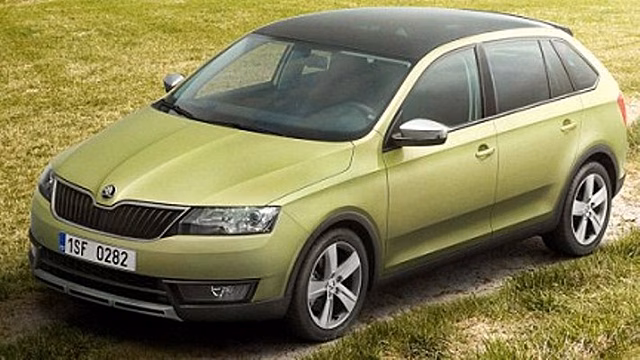 Skoda построила «псевдовнедорожный» Rapid Spaceback