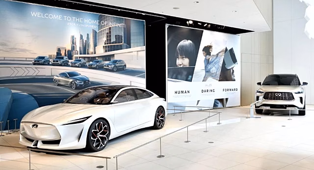 Премиальный Infiniti открыл новый шоу-рум будущего