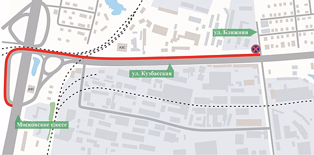 Парковку запретят на участке улицы Кузбасской в Нижнем Новгороде
