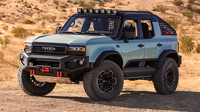 Toyota готова к серийной сборке пикапа на базе Land Cruiser Prado